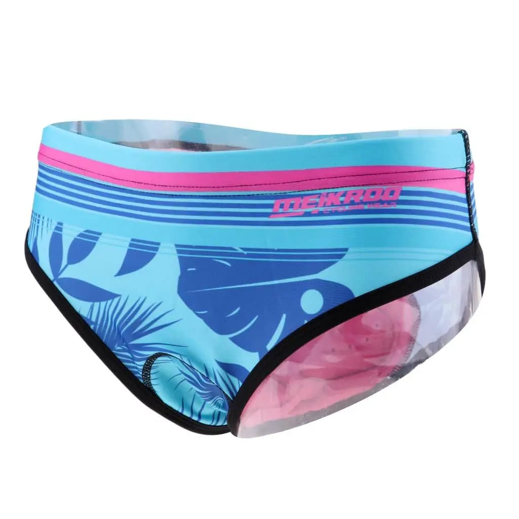 Women’s Padded Bicycle Shorts Stretch Riding Pants Sweat Absorbent Triangle Underwear for Summer Cycling Outfit