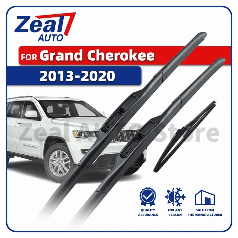LHD Anteriore Posteriore Spazzole Tergicristallo Per Jeep Grand Cherokee Mk4 WK2 2013-2020 2014 2015 2016 2017 2018 Parabrezza 22 "21" 11 "Accessori