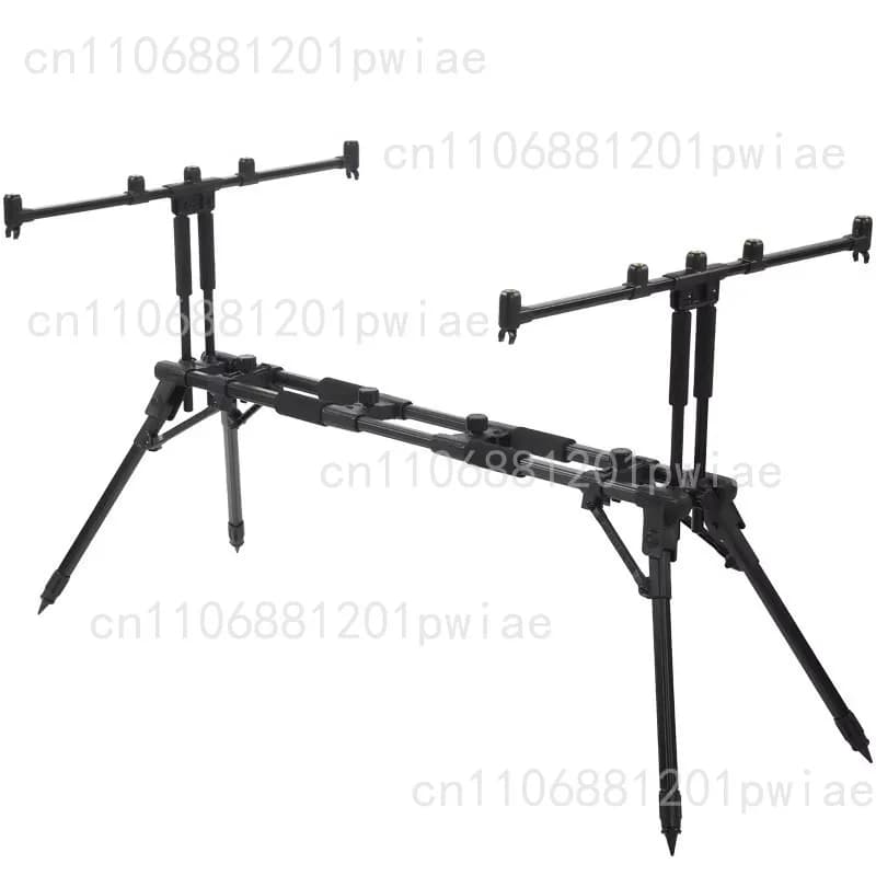 Supporto per cialde per canna da pesca alla carpa retrattile regolabile Supporto per cialde per canna da pesca pieghevole con custodia per il trasporto