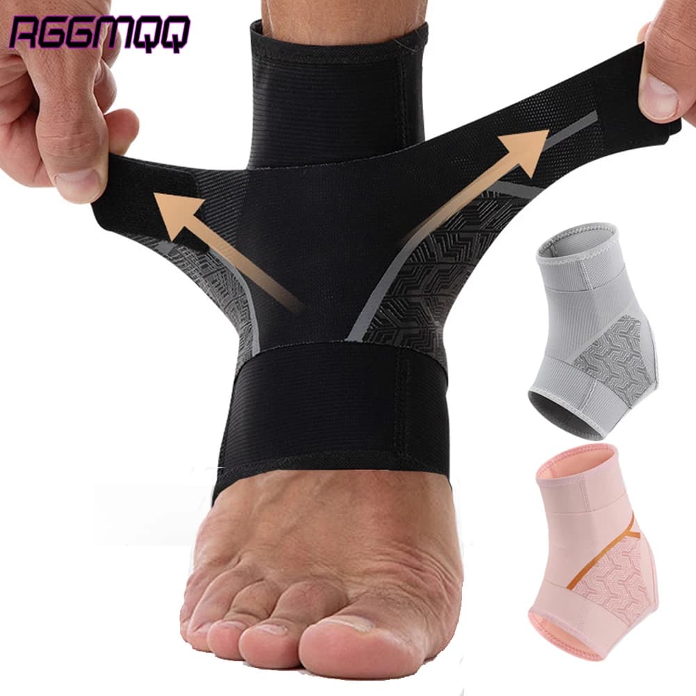 Supporto per Caviglia Unisex, 1 Pezzo, per Distorsioni, Gonfiori, Dolore al Tallone, Fascite Plantare, Sport e Palestra
