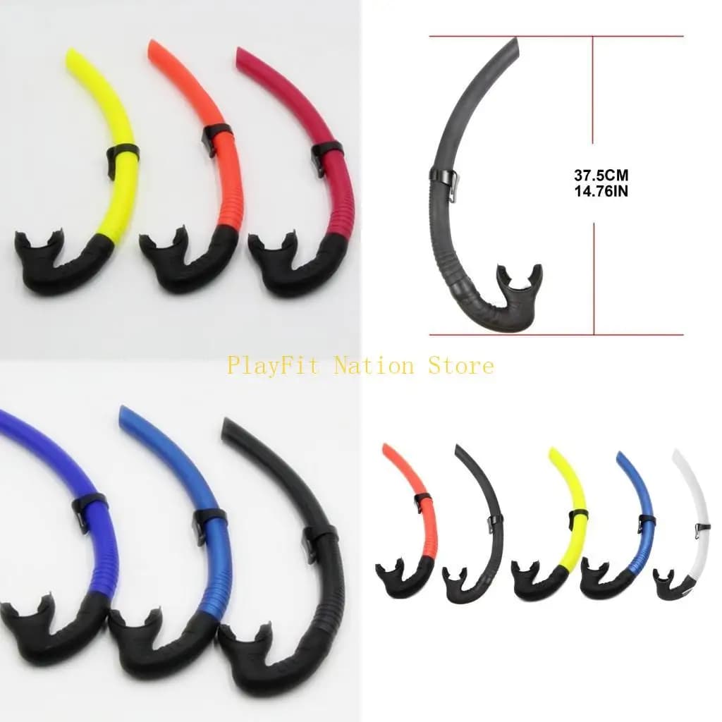 242F silicone mouthpiece for diving, apnea and underwater fishing and underwater hockey or snorkeling