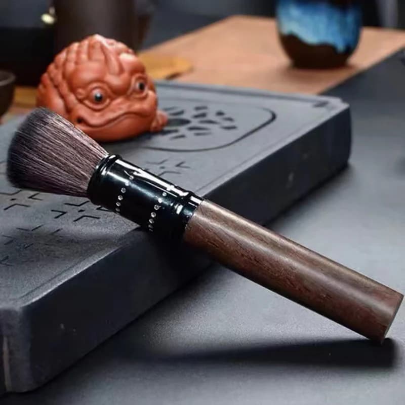 🛒Wooden Espresso Black Coffee Powder Washing Brush For Coffe Filter Maker Barista Cleaning Grinder Cafe Tools