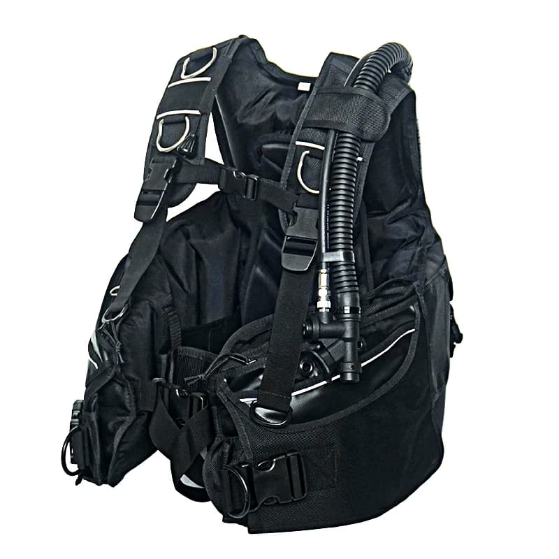 Scuba Diving BCD Vest, Swimming Equipment Floating Compensator, Regulator Set and Snorkel