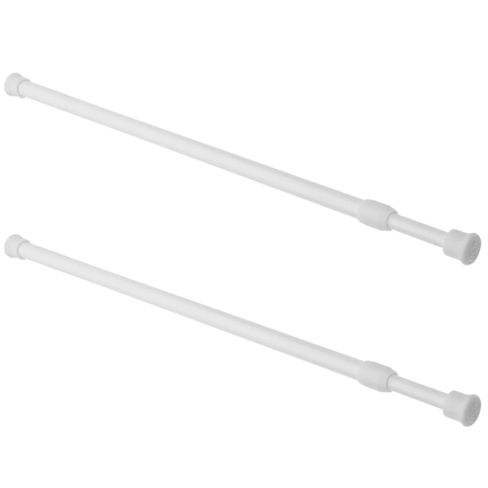 2Pcs Telescopic Window Security Bar Adjustable Tension Rod for Sliding Doors Windows Towel Hanging Closet Storage Spring Loaded