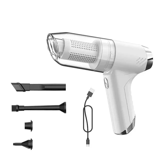 -11000Pa Nuovo Aspirapolvere per auto ricaricabile senza fili DC7.4V Motore brushless Aspirapolvere per auto portatile
