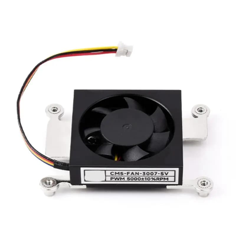 Ventola di raffreddamento AEE2-CM5 per Raspberry Pi Compute Module 5 5V 3007 a basso rumore con nastro termoconduttivo