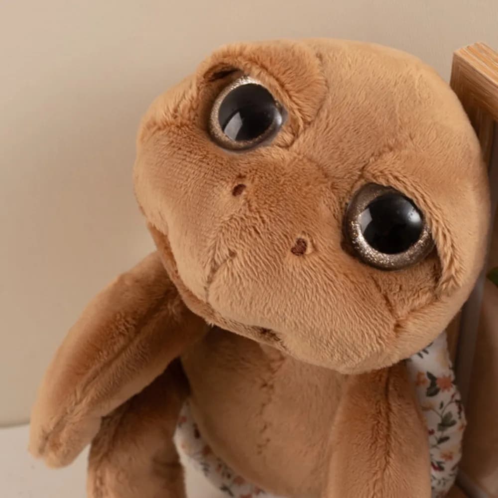 Peluche Tartaruga Marina, Cuscino a Forma di Tartaruga Marina, Collezione Animali Marini Cartoon, Regalo per Bambini