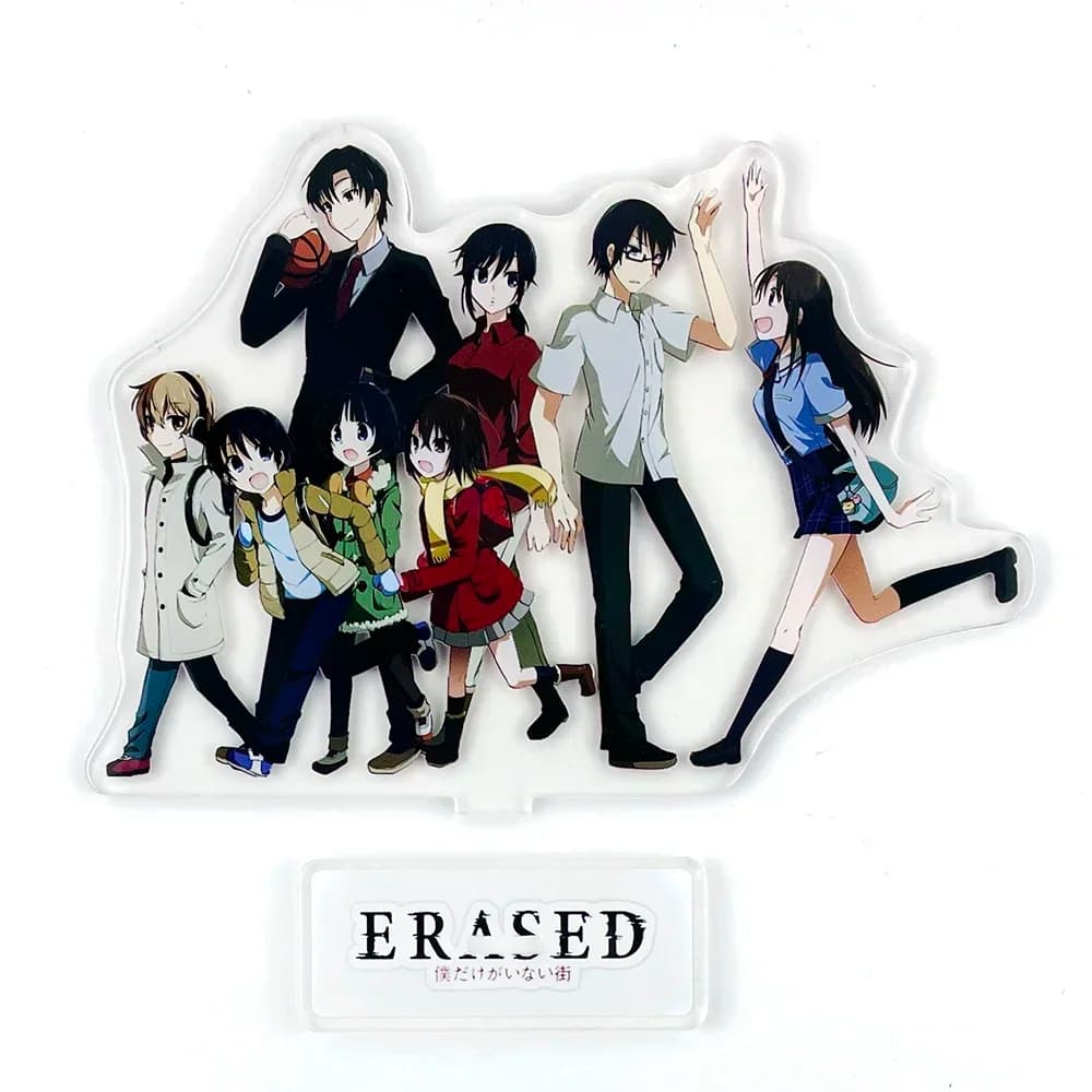 Satoru Fujinuma Kayo Hinazuki Yashiro Gaku acrilico stand figura modello anime egsae astral3
