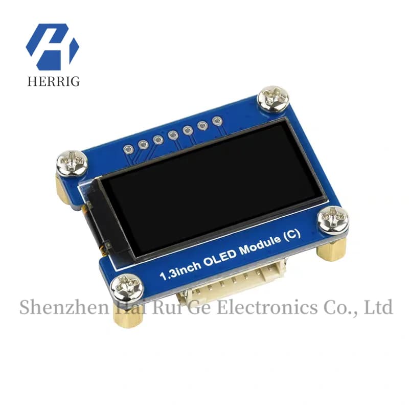 MicroSnow Raspberry Pi 1.3 Inch OLED Expansion Card Display SH1107 Chip Driver Interface SPI/I2C
