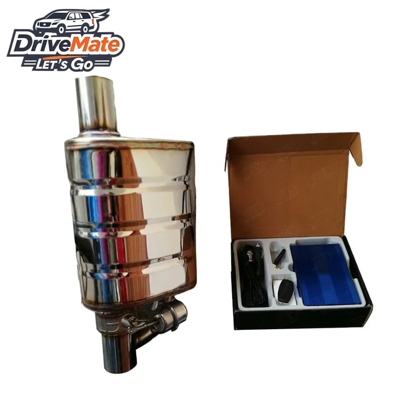 Silenziatore di scarico per auto con valvola a vuoto universale a valvola singola ad alte prestazioni con silenziatore Valvetronic telecomandato