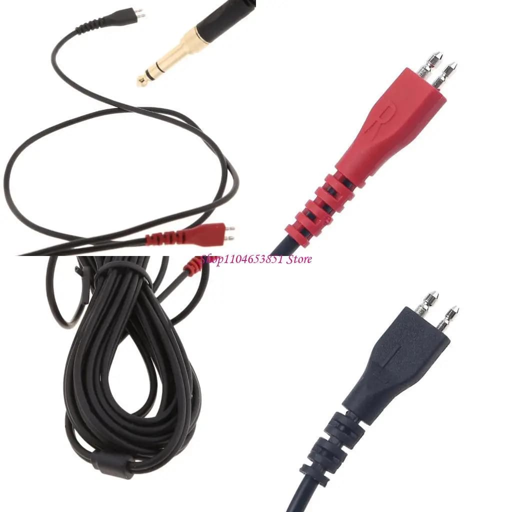 Cavo per cuffie da gioco durevole con cancellazione del rumore per cuffie HD230/HD250/HD250