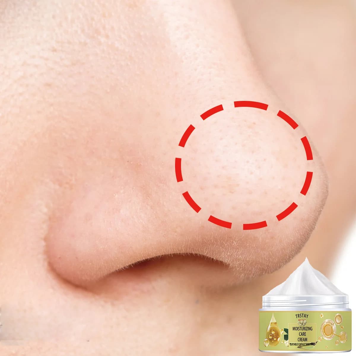 Crema idratante per la cura adatta a tutti i tipi di pelle