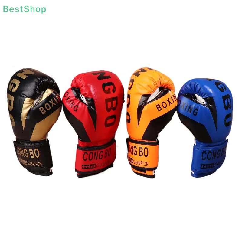 Leather Kids Box Gloves Punching Training Training Fighting Gloves for Exercise Children's Gym Gloves Hand Protection