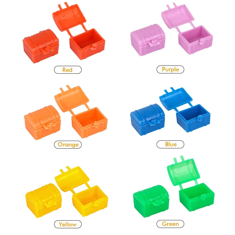10 Piece Teeth Boxes Milk Tooth Boxes Plastic Teeth Boxes for Kids Gift Box for Deciding Tooth Organizer Container