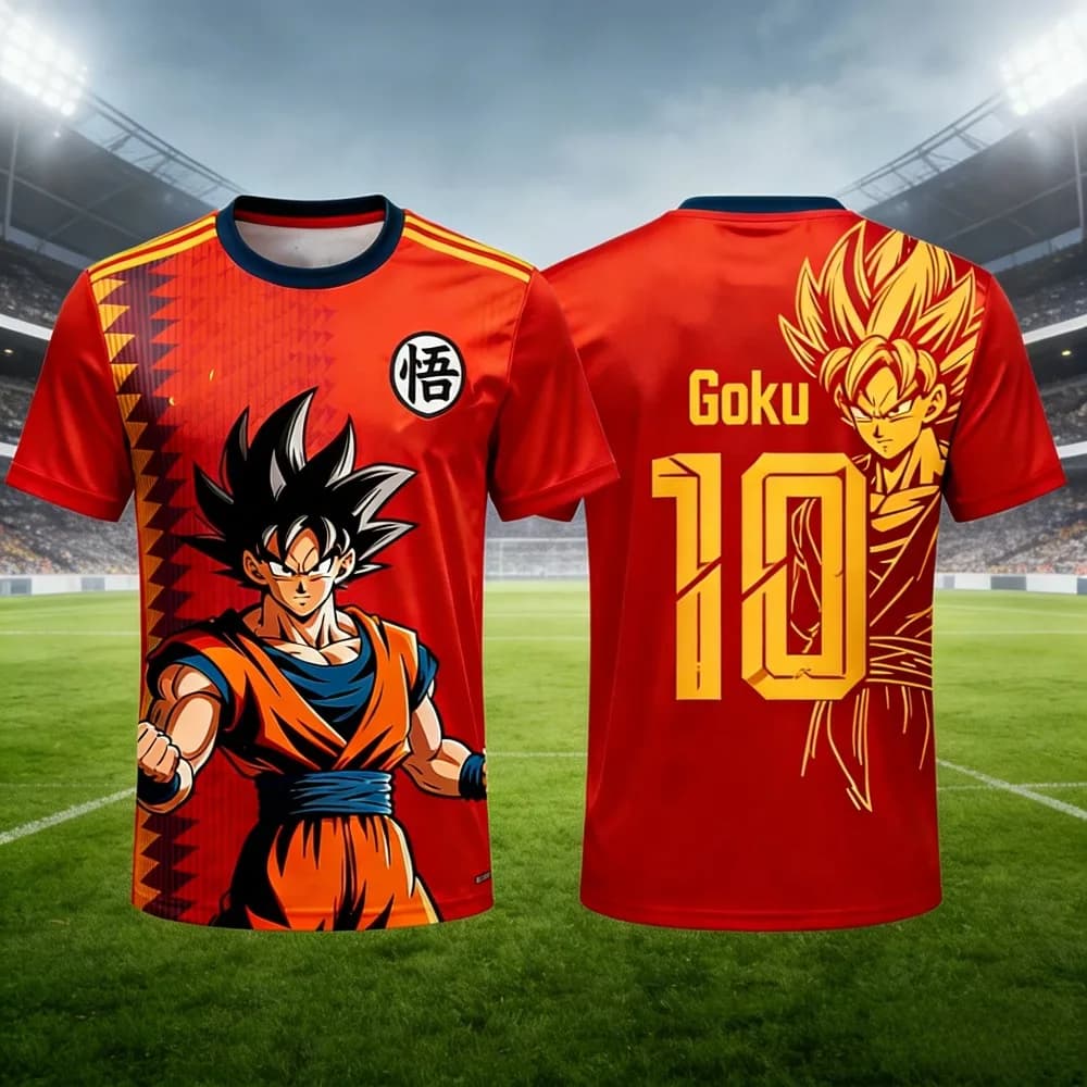 T-shirt estiva Dragon Ball Retro Fitness casual da uomo e da donna con stampa 3D a maniche corte unisex per bambini, maglietta sportiva traspirante