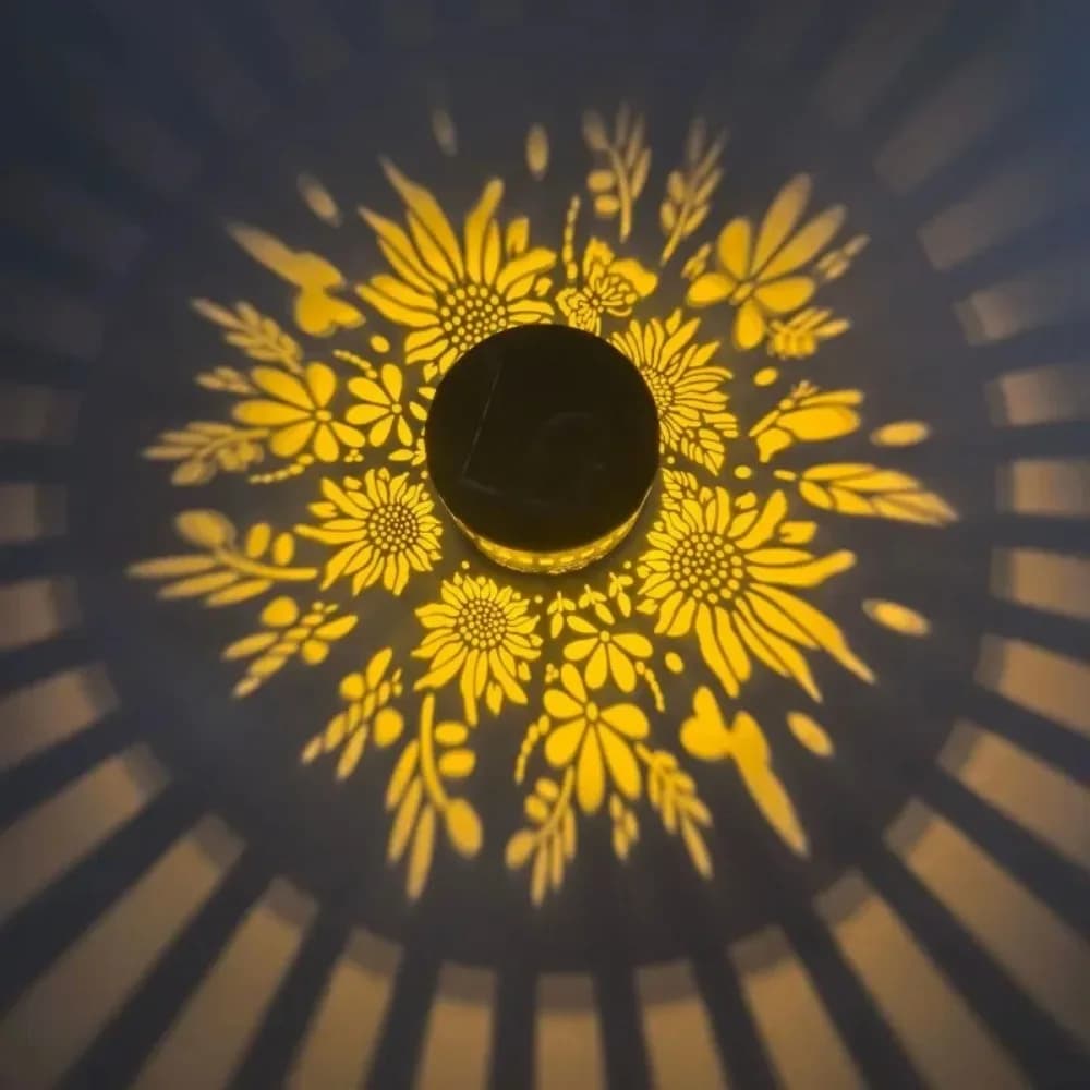 Lampada Solare da Esterno con Sensore, Impermeabile, LED, per Giardino, Prato, Patio, Sentieri e Decorazione Esterna della Casa