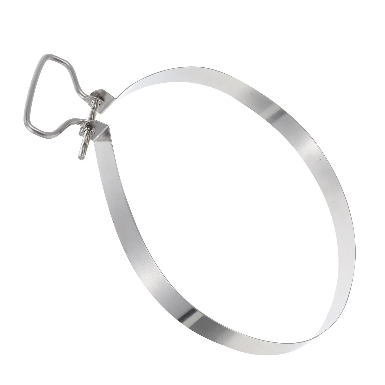 Anello Professionale in Acciaio Inossidabile per Tagliere, Spesso e Liscio, con Anello Integrato che Previene i Danni al Tagliere, Semplice ed Elegante Accessorio da Cucina