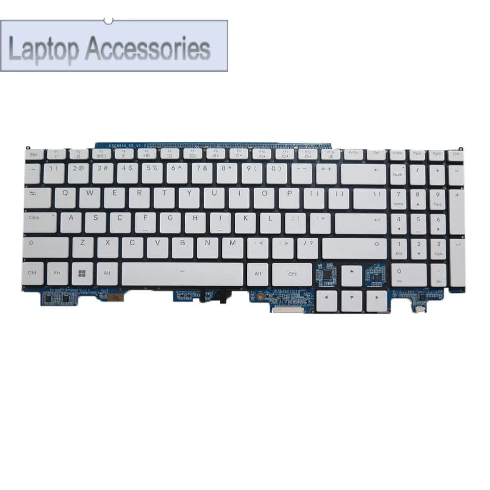 F Laptop RGB Mechanical Keyboard KBDR16A008-6014 KT0123Q4BS59USA00 KS0W850_KB_V1.0 KBDR16A009-6012 KT0123Q4CS59USA00 English US