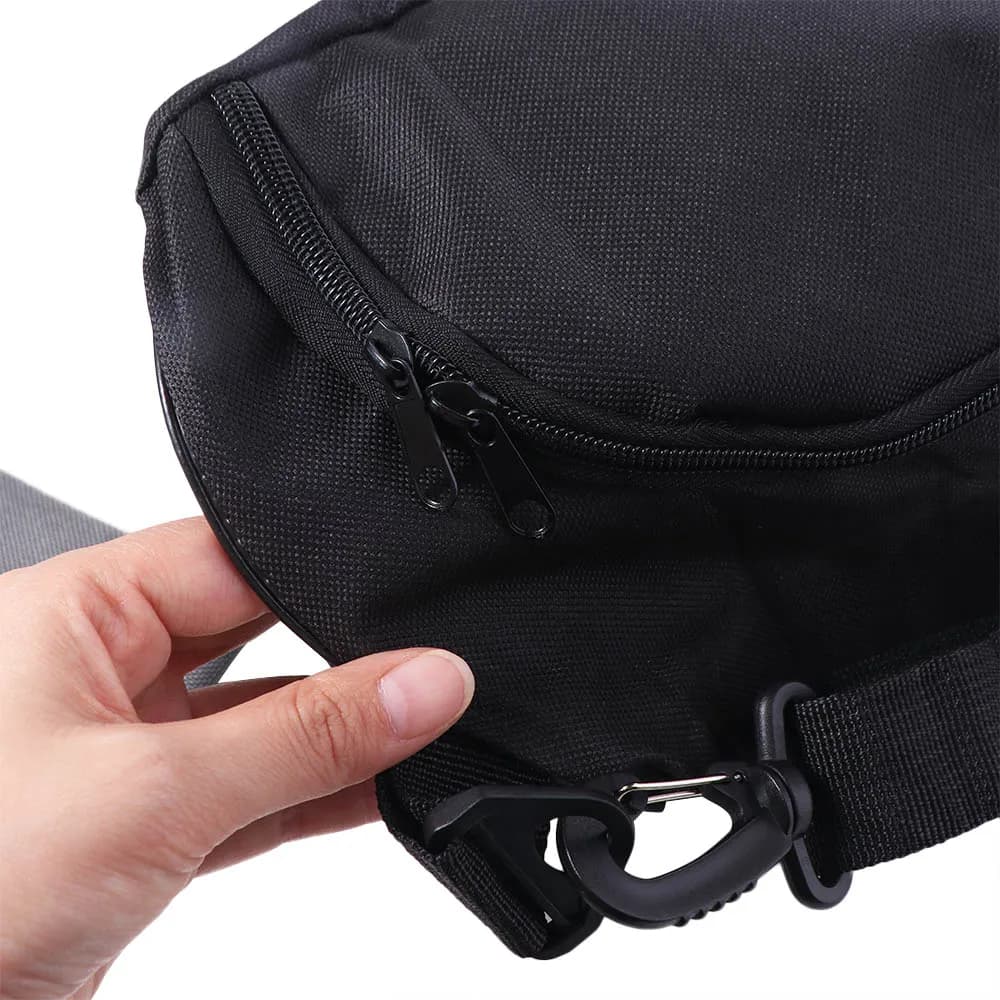 Borsa per Tappetino Yoga Rinforzata con Doppia Cerniera, Zaino Pieghevole per Tappetino Pilates, Tracolla Regolabile, Custodia Multifunzione per Tappetino Sportivo e Danza