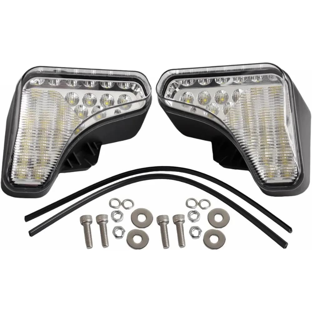 Kit luci da lavoro a LED da 200 W per pale compatte, 12 V, compatibile con i modelli della serie M A770 e S450
