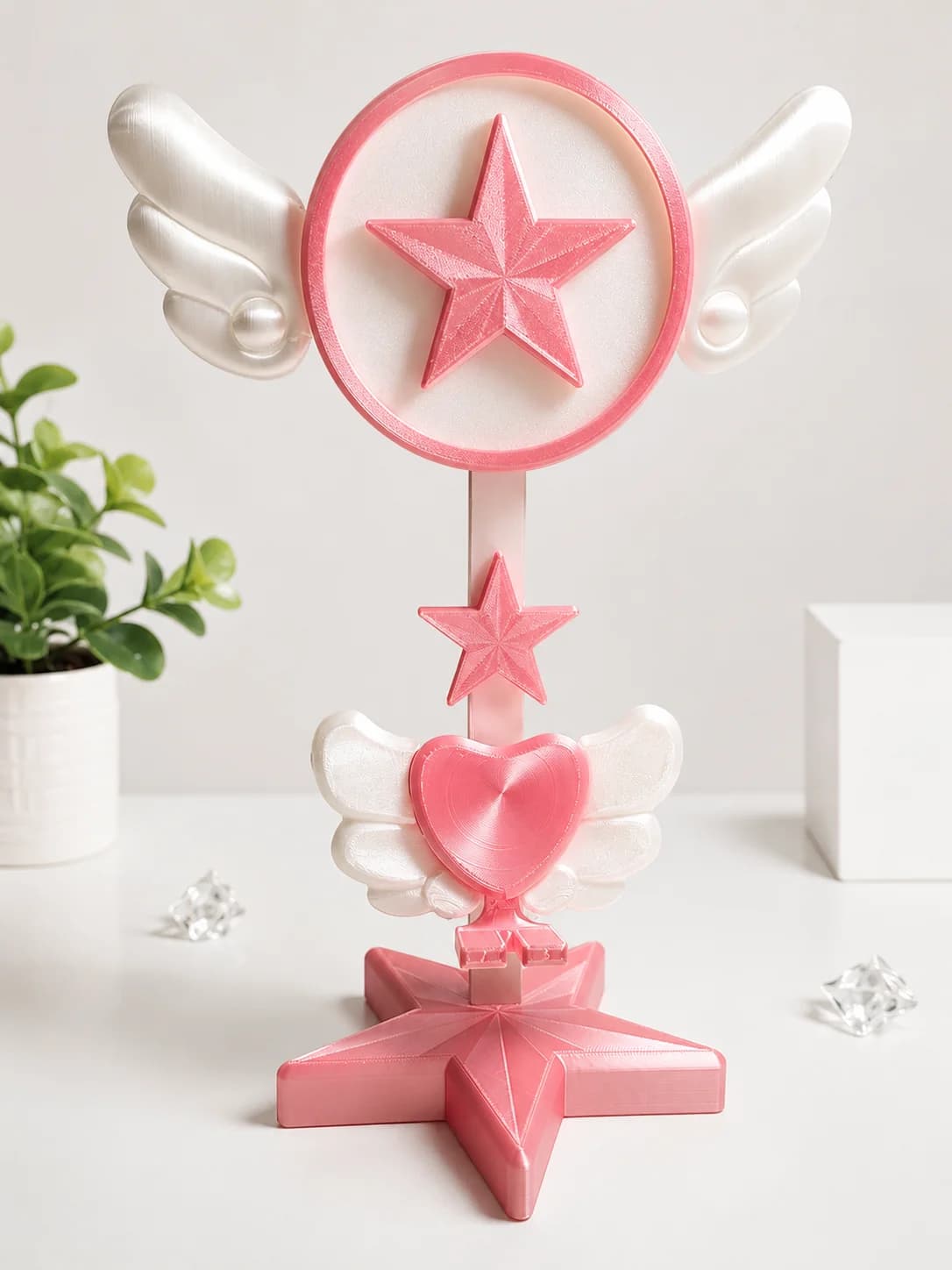 Headphone Game Stand ,E-Sports Room Desk Decor, Girly Gaming Setup,Cutecore Aesthetic, Gamer Gift, Desktop Storage Rack