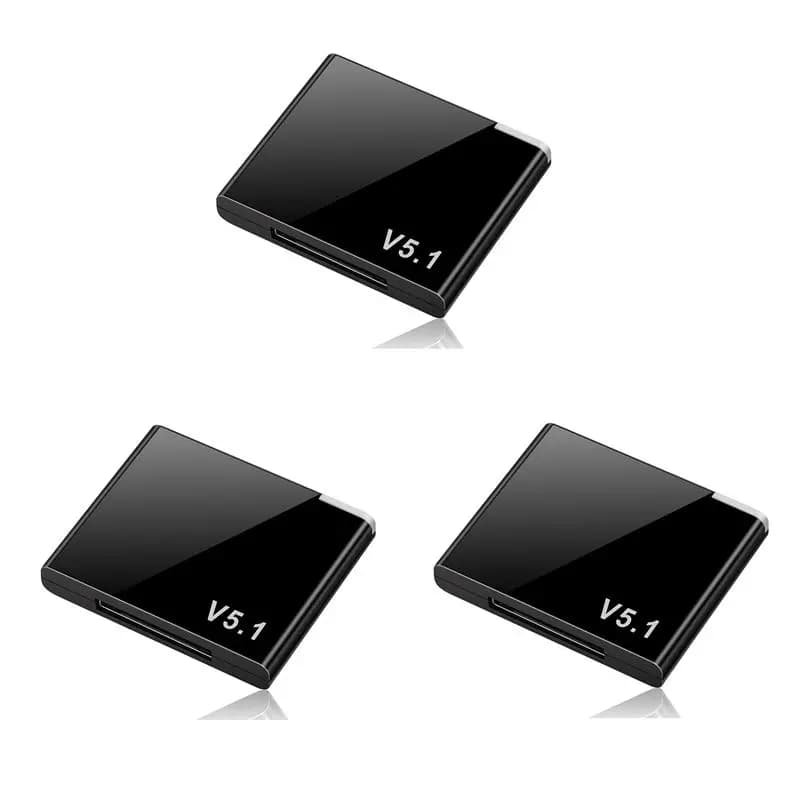 N36R-3X I-WAVE 30 Pin Bluetooth 5.1 Audio Receiver Music Mini Wireless Adapter For Ipod 30Pin Jack Analog Speaker