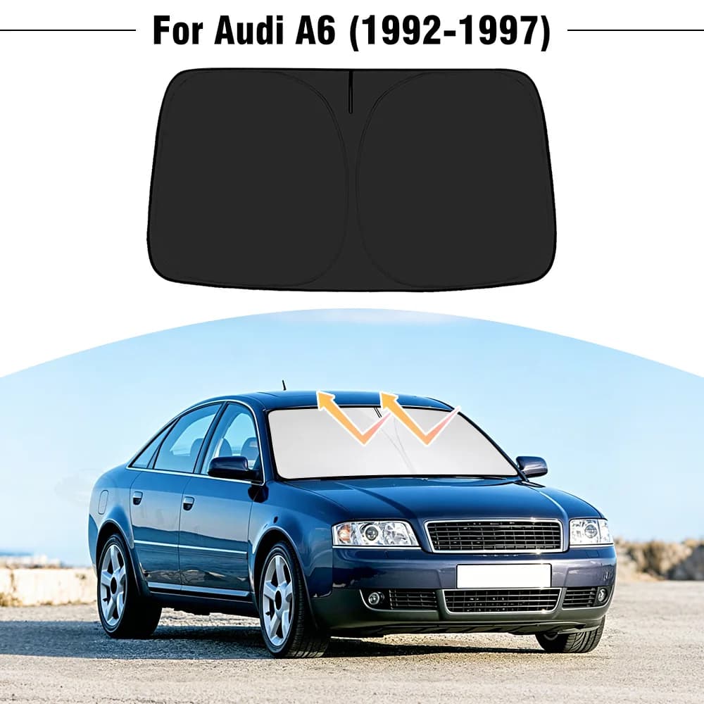Parasole per Parabrezza Auto per Audi A6 1992-1997, Copertura Protettiva UV per Finestrino Anteriore, Accessori