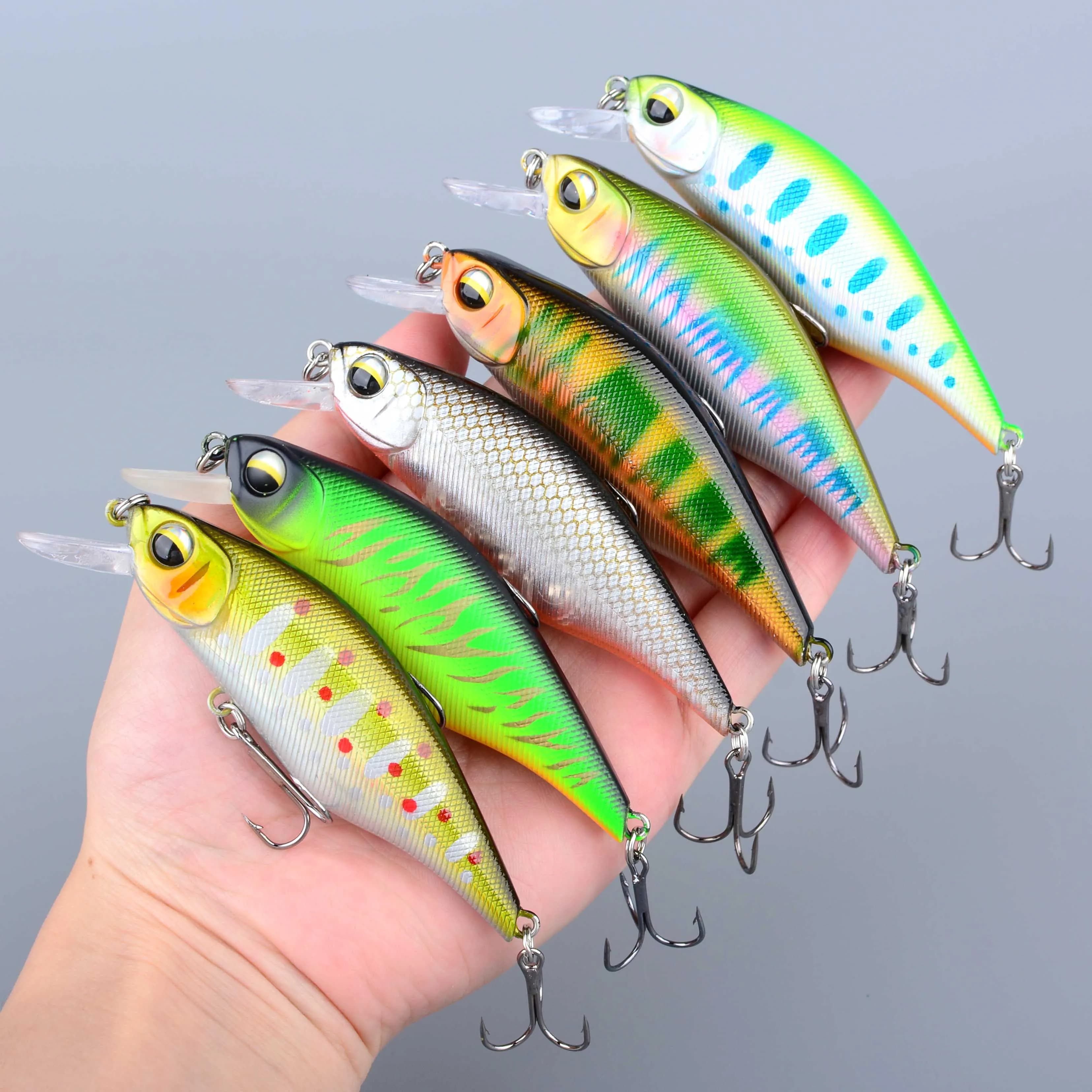 1 Pezzo Esche Artificiali Affondanti Minnow Modello Giapponese Popolare 8.5cm 9.2g per Bass, Luccio, Carpa, Wobblers, Swimbait, Esca Professionale