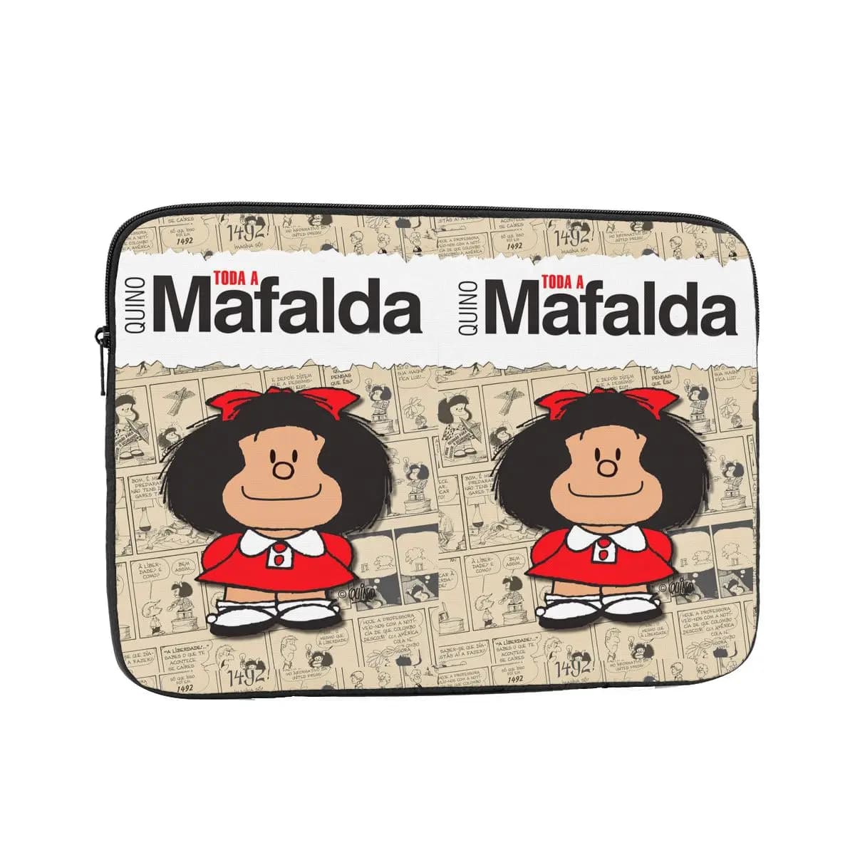 Custodia protettiva per notebook per laptop Borsa per tablet Mafalda Comic Custodia Kawaii Amine 12 "13" 15 "17" Custodia antiurto
