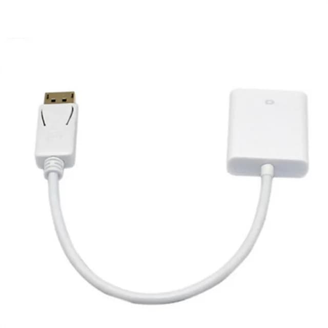 2PCS DTECH HD Mini Display Port HDMI Cable 20cm 1080p DP Hdmi Cable For Printer Laptop Scanner