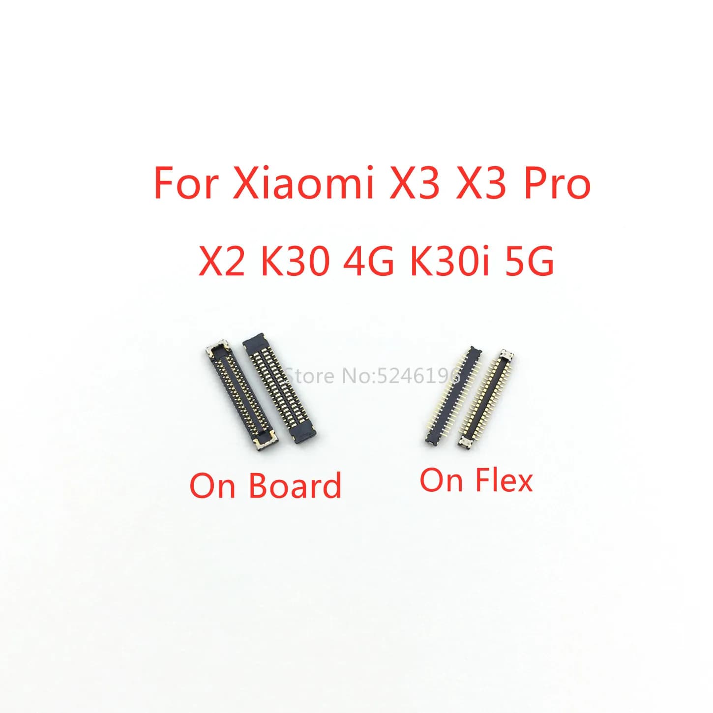 5-10 Pz Caricatore USB Porta di Ricarica Connettore FPC 40Pin Per Xiaomi Mi Pocophone Poco X3 NFC X3 Pro X2 K30 4G 5G K30i Spina A Bordo