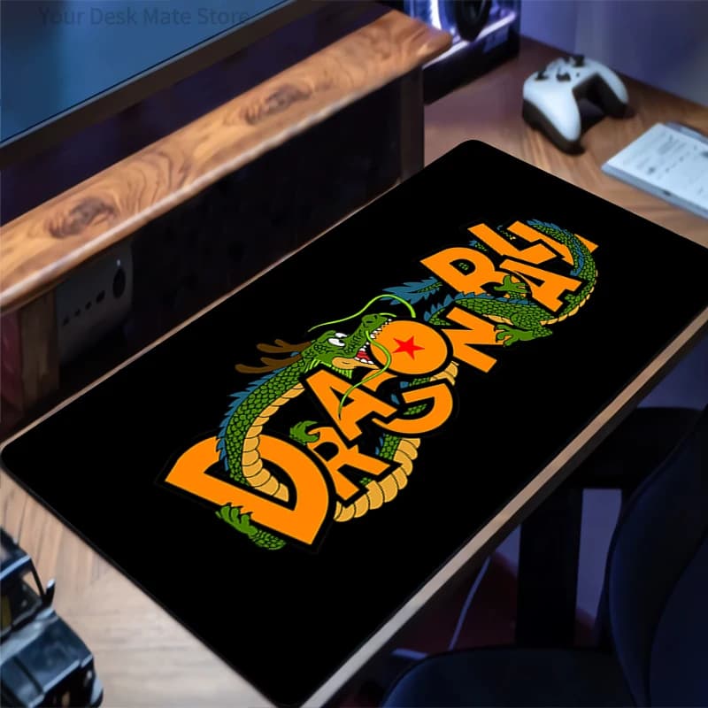 Tappetino per Mouse da Gaming per Laptop, Tastiera, PC, Antiscivolo in Gomma, Anime Dragon Ball, per Ufficio e Computer