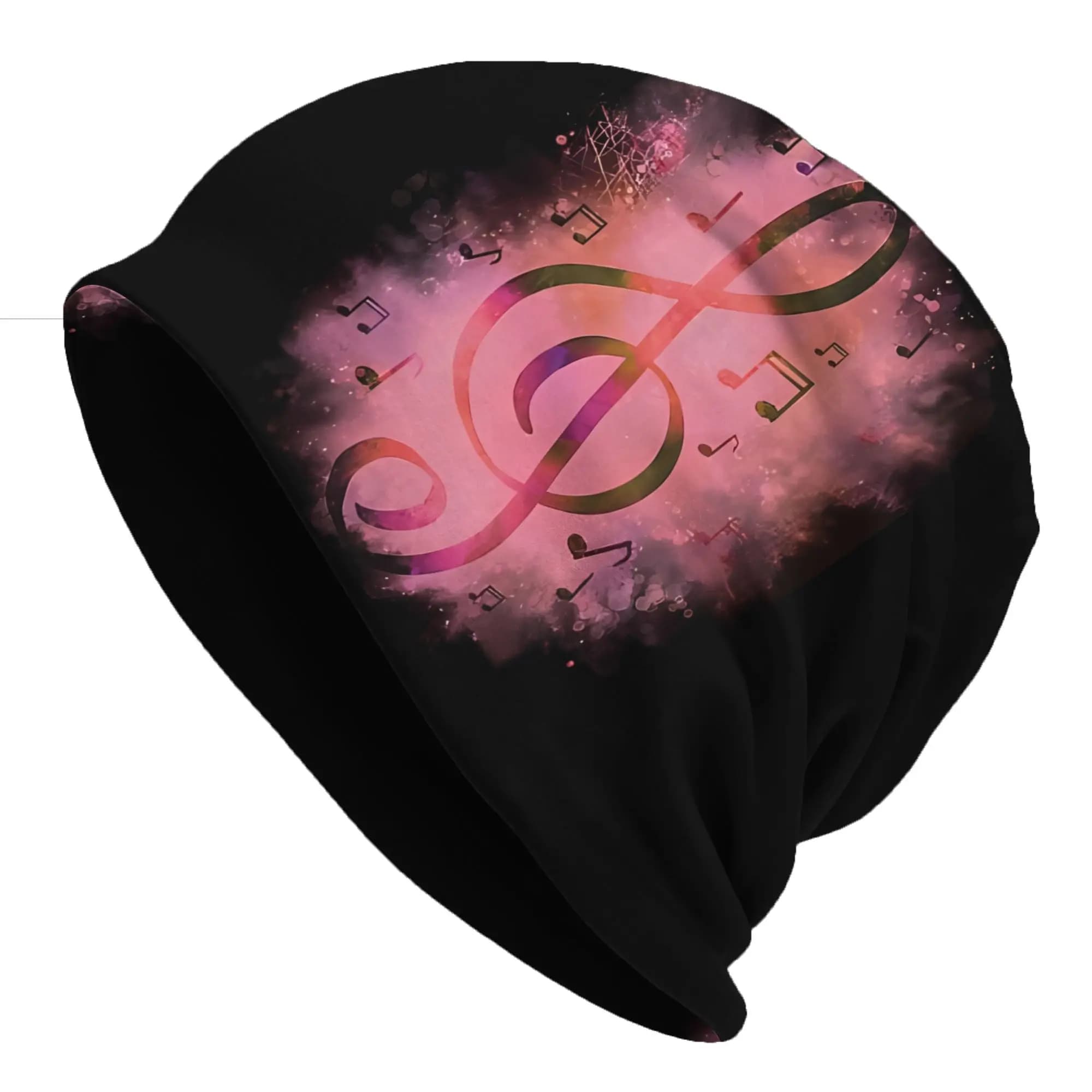 Cappelli Autunno/Primavera Clef per Uomo e Donna, Berretti con Note Musicali, Cappelli da Sci Morbidi, Berretti e Cappelli