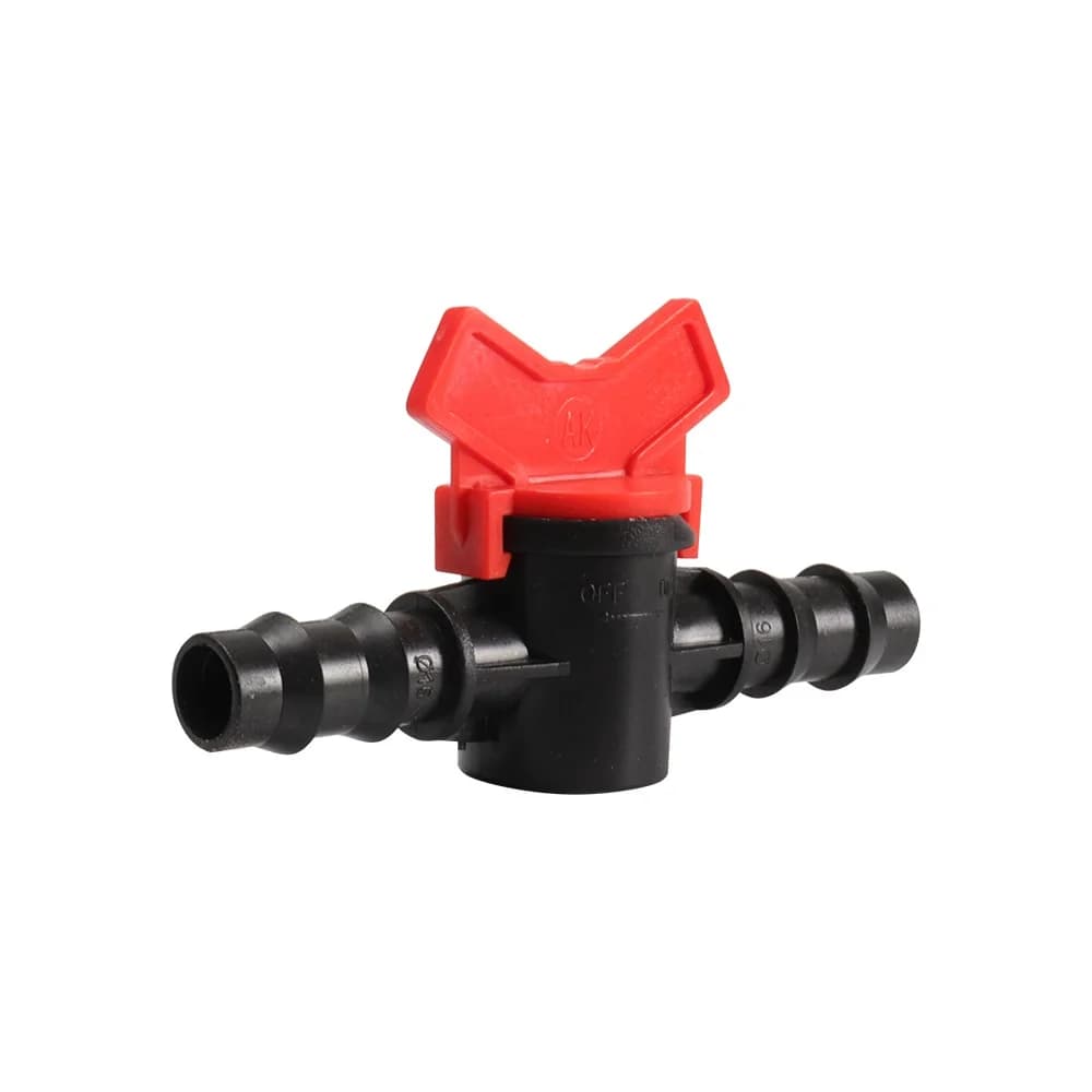 1 pcs 16mm 20mm 25mm PN4 PE Pipe Connector for Water Drop irrigation Garden Tools