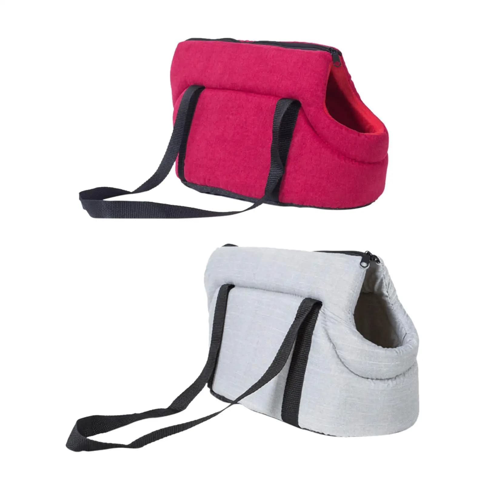 Borsa da trasporto da viaggio per trasportino per animali domestici Comodo seggiolino per auto per cani da passeggio traspirante