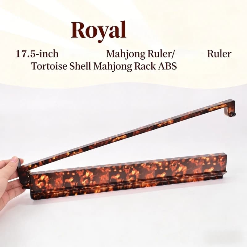 Pack Of 4 Sturdy ABS Mahjong Tile Rack Pusher Great For Indoor Leisure U6XE