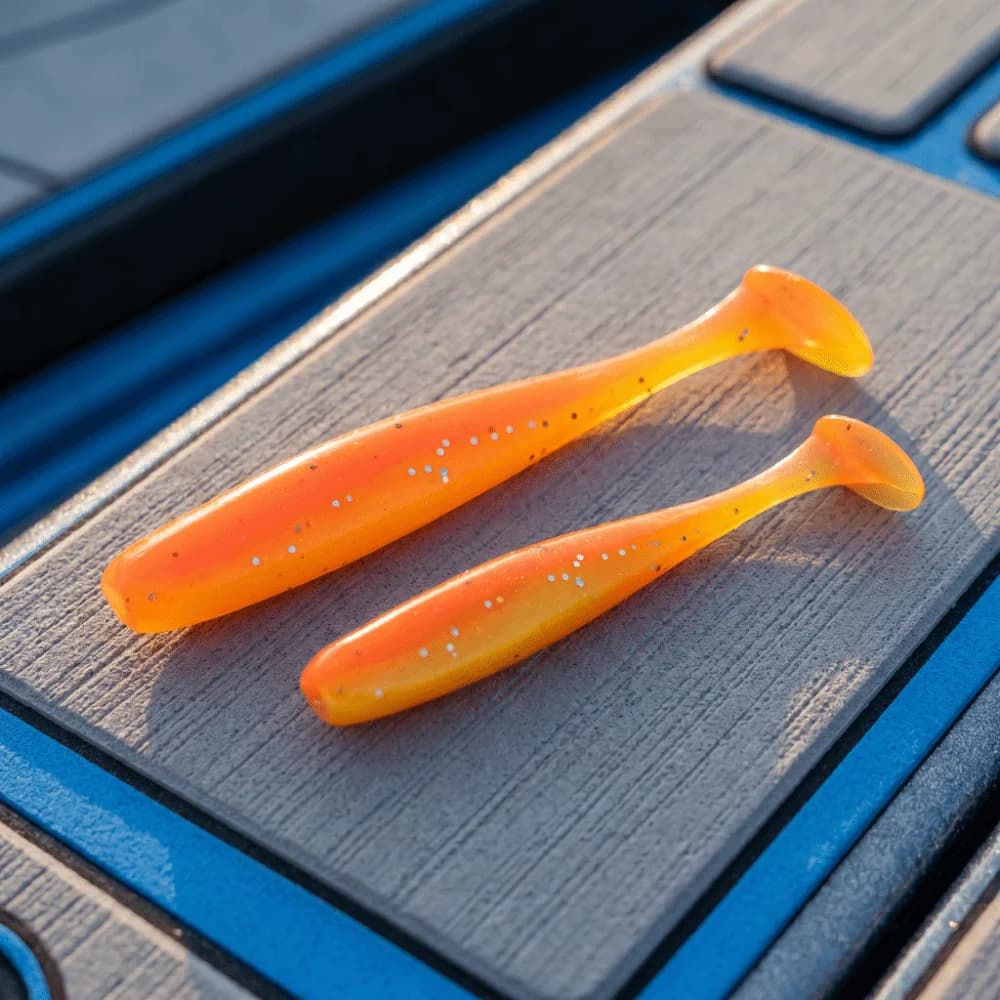 100PCS Durable PVC Paddle Tail Swimbaits 7cm 9cm Colorful Swim Bait Soft Fishing Lures Trout Fishing
