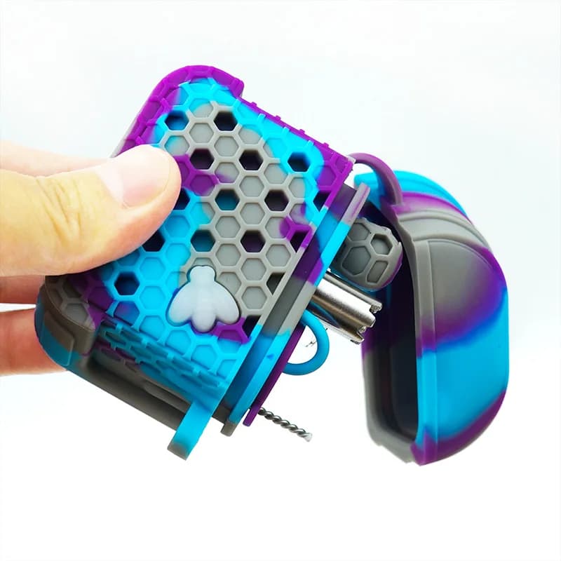 1 pz/10 pz di scatola di immagazzinaggio del tabacco impermeabile pre arrotolata scatola di immagazzinaggio di protezione della carta conica scatola di immagazzinaggio degli strumenti di pulizia del fumo