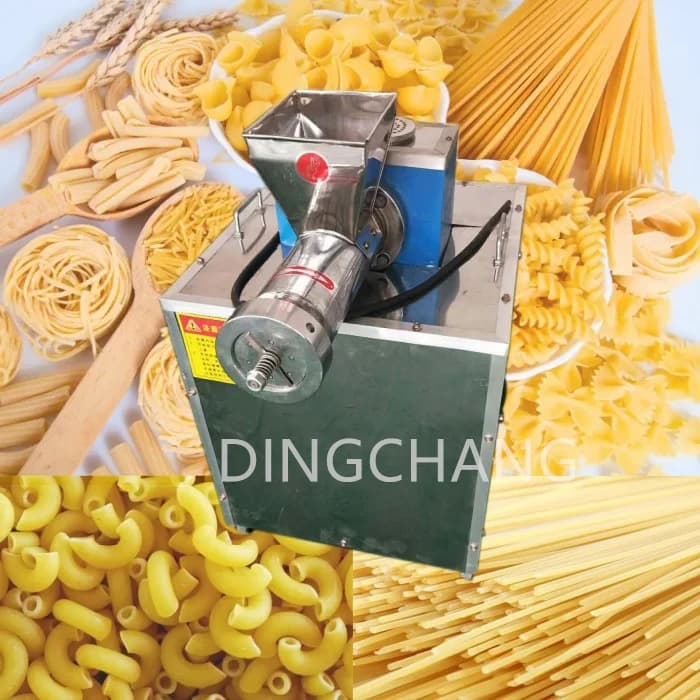 Big Restaurant Table Top Hot Sale Nest Original Macaroni Use Dies Bronze Elbow Spiral Shape and Food Pasta Machine Petite Maker