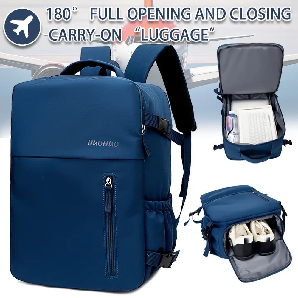 2026 New Oxford Cloth Large Capacity Backpack Unisex Casual Travel Waterproof Backpack Minimalist Multi-Functional Storage Bag