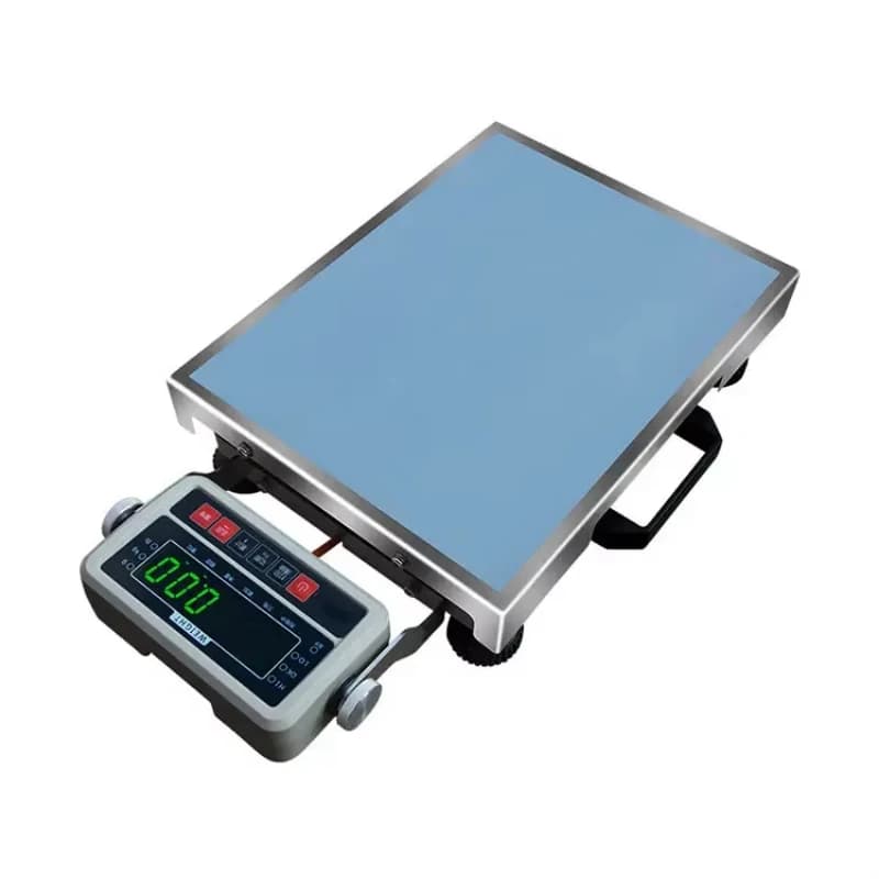Stainless steel heavy-duty electronic parcel luggage transport scale