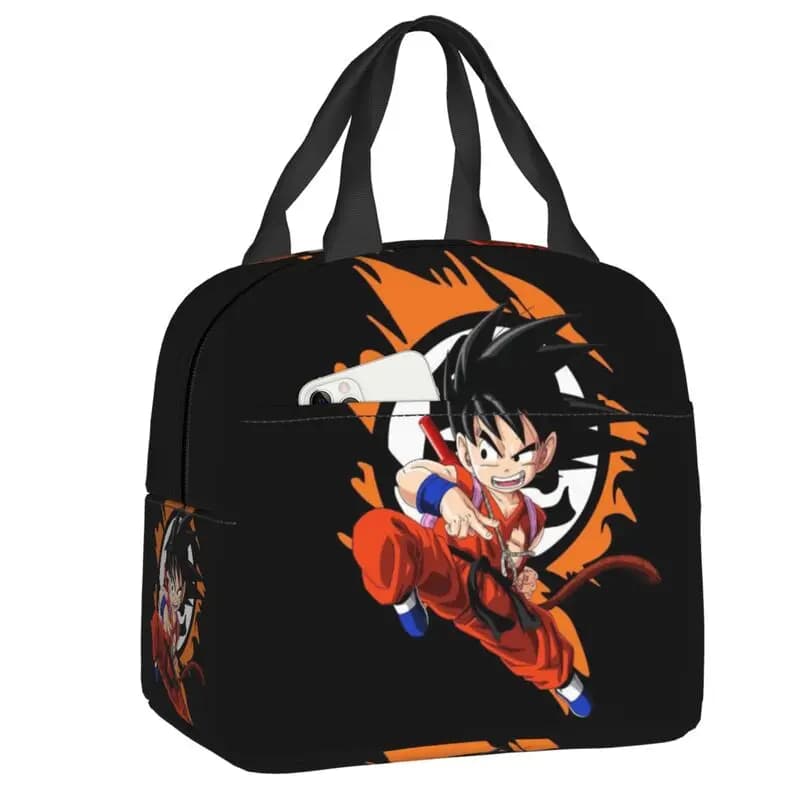 Borse termiche per il pranzo Son Gokus D-Dragon B-Ball Z da donna DBZ, borsa termica portatile per ufficio, scatola per alimenti multifunzione per esterni
