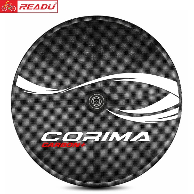 READU 2022 DISCO Adesivo per cerchione bici Set di ruote per bicicletta Adesivi Ruota chiusa Adesivo per ruota a disco Decalcomanie per ciclismo