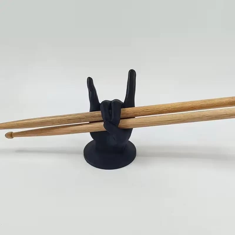 Creative Rock Hand Drum Stick Stand Drumstick Display Stand Rack Mallet Drumstick Bracket Home Decoration Funny Gift For Drummer