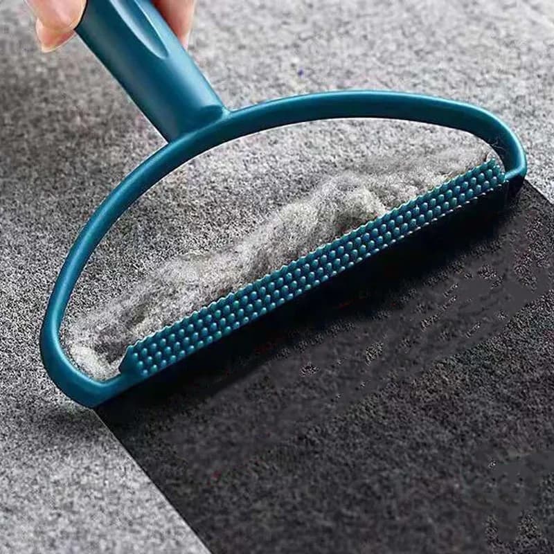 Double-Side Lint Remover Portable Pet Hair Remover Brush Manual Fluff Remover Clothes Fuzz Fabric Shaver Carpet Clothes Brush E2