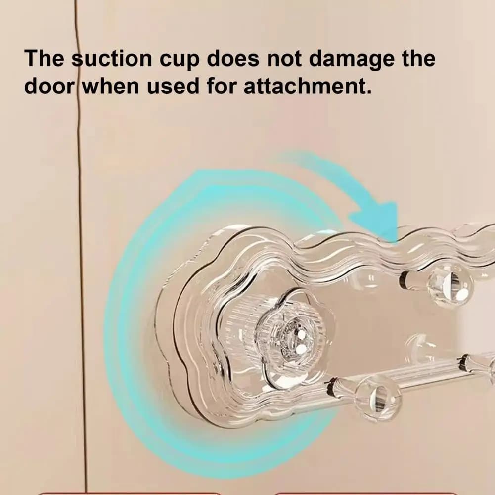 Heavy Duty Hook Heavy Duty Suction Cup Wall Hooks No Drill Easy Installation Storage Rack Space Saving Multi Hook for Bedroom