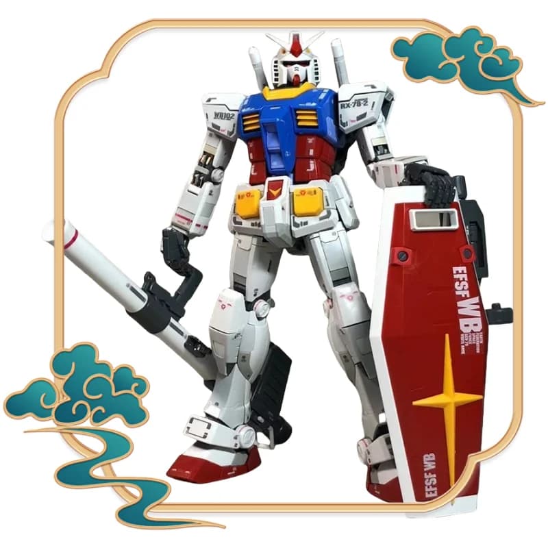 DABAN 6628 Ancestor MB RX-78-2 Perfect Strike MG 1/100 SEED DESTINY Assemblaggio fai da te Action Figures Anime Modello Giocattolo Regalo Fidanzato