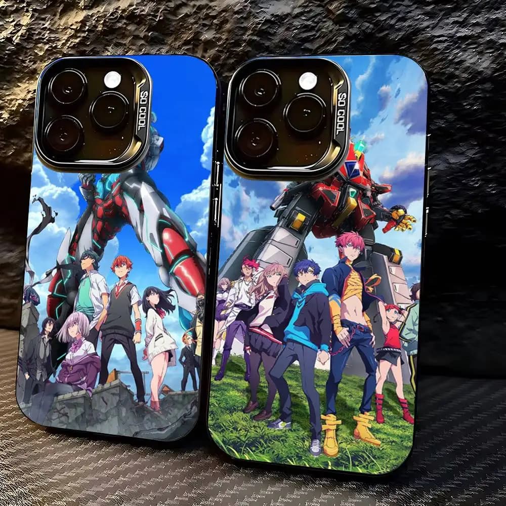 Custodia per telefono S-SSSS G-Gridman D-Dynazenon per iPhone 17, 16, 15, 14, 13, 12, 11, Pro, X, Xs, MAX, Plus in TPU morbido e delicato sulla pelle