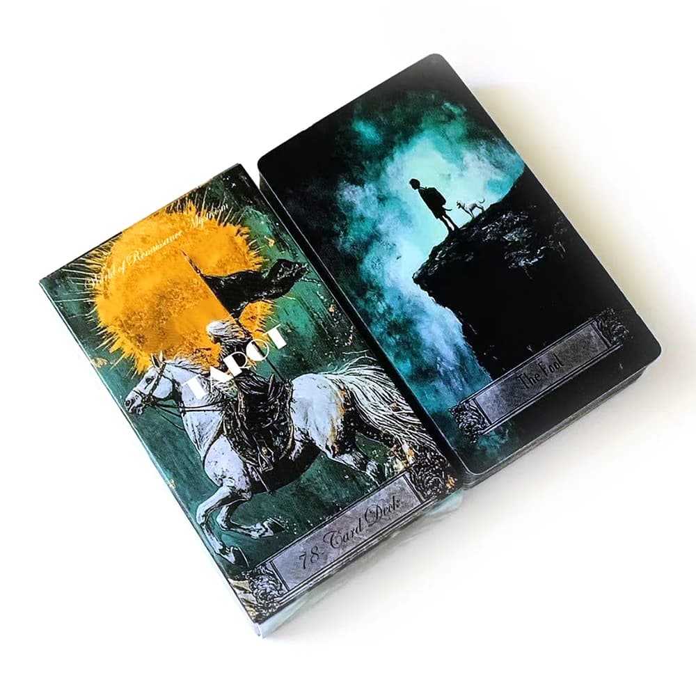 New Tarot Cards 78 Pcs Mystical Art Tarot Cards For Divination Intuitive Readings, Perfect For Spiritual Guidance & Collectors