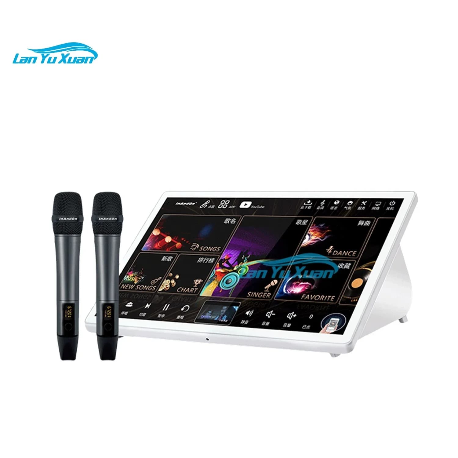 Sistema Karaoke 96T in Offerta, Macchina per Intrattenimento KTV, Lettore Karaoke da 15,6 Pollici con 2TB di Memoria e Microfono Wireless